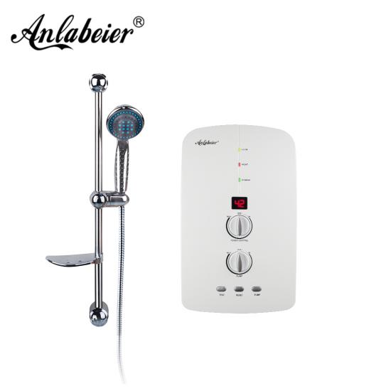 electric water heater with booster pump